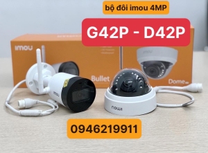 Camera IMOU G42P và D42P chất lượng 4MP