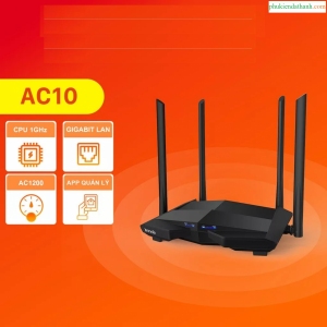 Router Wi-Fi Tenda AC10 Chuẩn AC 1200Mbps
